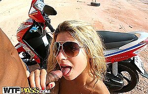 Blonde Girl Tiffany Gets Fucked In The Ass, Beach, Blonde, Outdoor, Reality